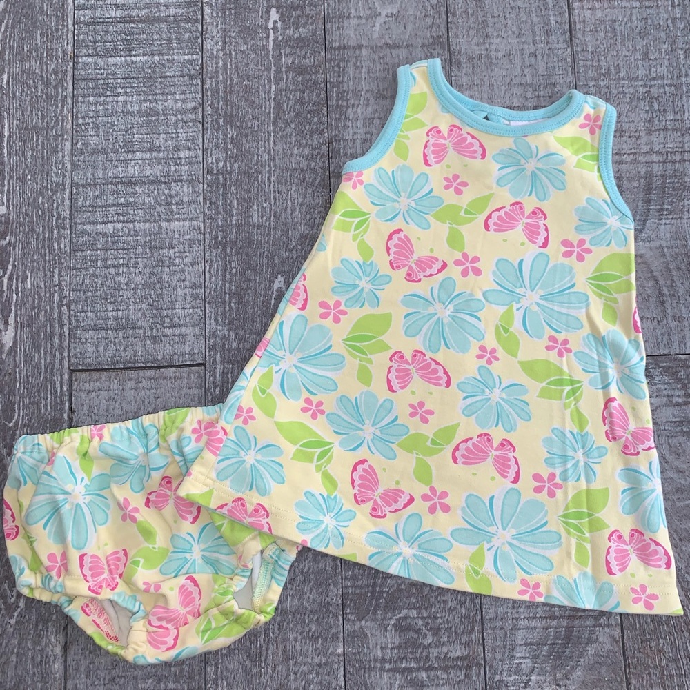 Polly & Friends Tropical Flower Dress